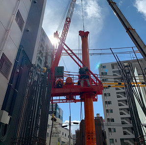 鉄骨工事・建築機械組立